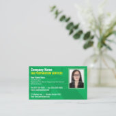 税準備(作成者)フォト名刺 名刺 (スタンド正面)