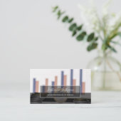 税理士および通貨金融専門家busi 名刺 (スタンド正面)