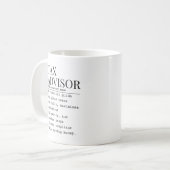 税理士 コーヒーマグカップ (正面左)