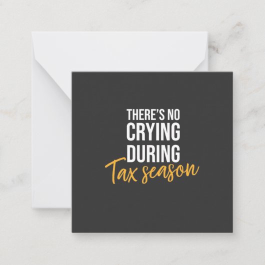 税理士 ノートカード (正面)