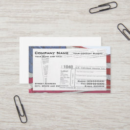 税理士 連邦税申告書 ビジネスカード