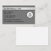 税理士+CPA+名刺 名刺 (正面/裏面)
