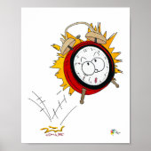 税第1040条目覚まし時計会計士 ポスター (正面)