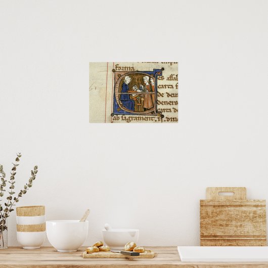 税金の支払 ポスター (キッチン)