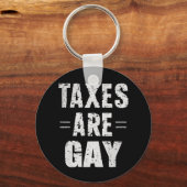 税金はゲイ キーホルダー (正面)