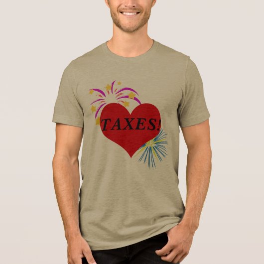 税金もしが好きなシャツ トライブレンドＴシャツ (正面)