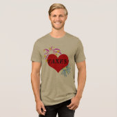 税金もしが好きなシャツ トライブレンドＴシャツ (正面全面)