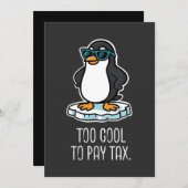 税金をクール払い過ぎてアンチトランプ シーズンカード (正面/裏面)
