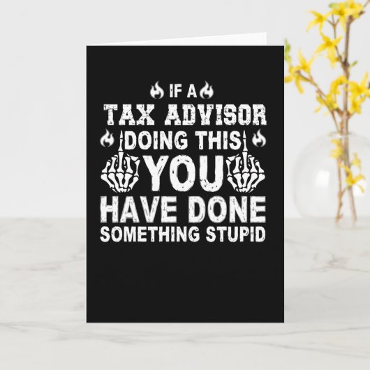 税金アドバイザ カード (黄色い花)