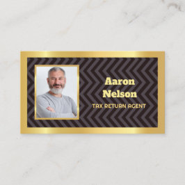 税金作成者のカスタム写真 名刺