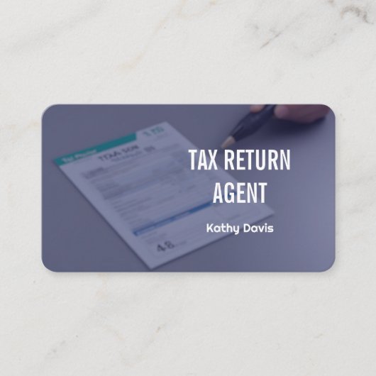 税金作成者 名刺 (正面)