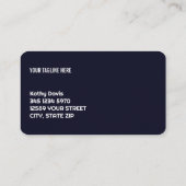 税金作成者 名刺 (裏面)