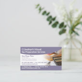 税金作成（作成者）名刺 名刺 (スタンド正面)