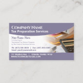 税金作成（作成者）名刺 名刺 (正面)