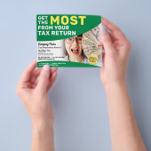 税金作成（作成者）払い戻しチラシ チラシ (手)