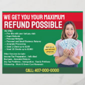 税金作成（作成者）払戻 チラシ (裏面)