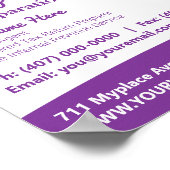 税金作成（作成者）払戻 ポスター (角)