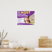 税金作成（作成者）払戻 ポスター (キッチン)