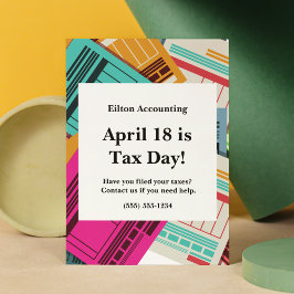 税金日 ポストカード