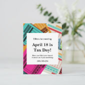 税金日 ポストカード (スタンド正面)