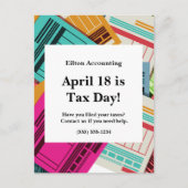 税金日 ポストカード (正面)