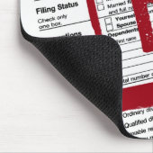 税金日 マウスパッド (コーナー)