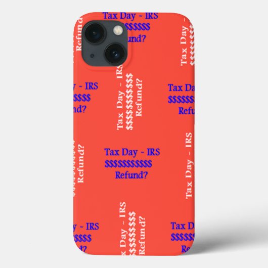 税金日 Case-Mate iPhoneケース (裏面)