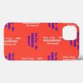税金日 Case-Mate iPhoneケース (裏面 (横))
