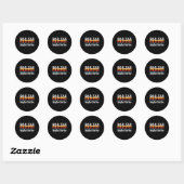 税金毒じゃないって確認して。父おもしろいの日 ラウンドシール (シート)