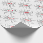 「税金」 ラッピングペーパー (角)