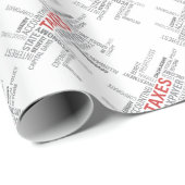 「税金」 ラッピングペーパー (ロールコーナー)