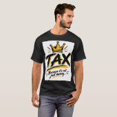 税金Tシャツデザイン Tシャツ (正面フル)