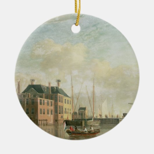 税関、アムステルダム セラミックオーナメント (正面)