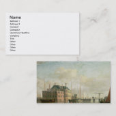 税関、アムステルダム 名刺 (正面/裏面)