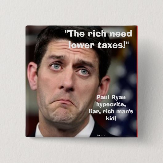 税2を-ボタン下げて下さい 缶バッジ (正面)