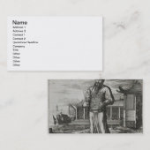 税、illustratioを集めている上級公務員 名刺 (正面/裏面)
