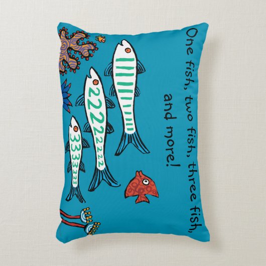 稚魚・珊瑚の棲む魚1・2・3 アクセントクッション (正面(垂直))