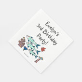 稚魚・珊瑚の棲む魚1・2・3 スタンダードランチョンナプキン (角)