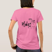 稜線に乗る Tシャツ (裏面)