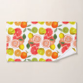 種々の柑橘類 バスタオルセット (ハンドタオル)