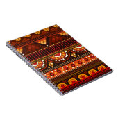 種々の用途のための部族のシームレスなデザイン。 ノートブック (右側)