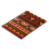 種々の用途のための部族のシームレスなデザイン。 ノートブック (左側)