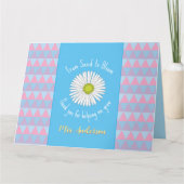 種から花へ 先生への感謝のカード サンキューカード (正面)