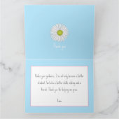 種から花へ 先生への感謝のカード サンキューカード (内部)