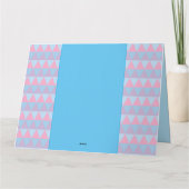 種から花へ 先生への感謝カード サンキューカード (裏面)