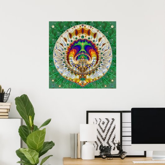 「種と木」 ポスター (ホームオフィス)