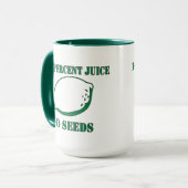 種なしジュース マグカップ (正面左)