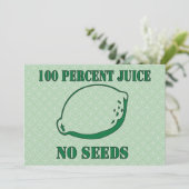 種なしジュース 招待状 (スタンド正面)