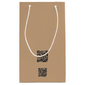 種の成長素朴紙の救バッグ – ビーの スモールペーパーバッグ (裏面)