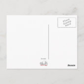 種の播種と痩身トランプに対する異議の播種 ポストカード (裏面)